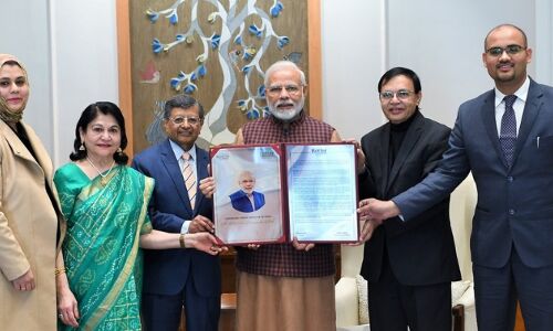 Prime Minister Modi receives first-ever Philip Kotler Presidential Award for “outstanding leadership”