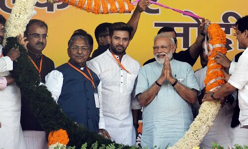 Modis rebranding: Tea seller in 2014, watchman in 2019