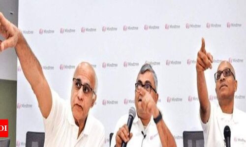 L&T talks ‘dil & pyaar’, but Mindtree asks it to back off - Times of India