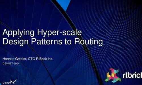 Cloud Infrastructure Startup Rtbrick Raises $6 Mn