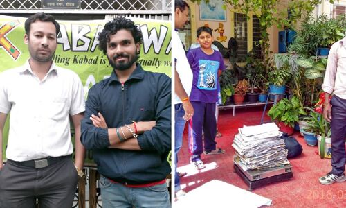 Selling Kabad Online Can Save 10K Trees & 13.8 Mn Litres Water. Bhopal Startup Shows How! Selling Kabad Online Can Save 10K Trees & 13.8 Mn Litres Water. Bhopal Startup Shows How!