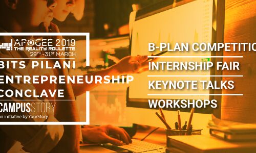 The hunt for the next big startup in India begins. Join BITS Pilani Entrepreneurship Conclave. Apply Now!