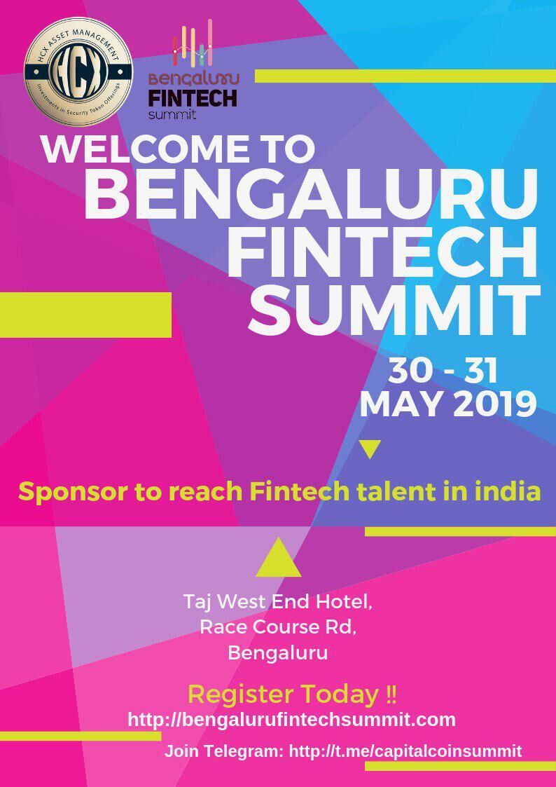 Bengaluru Fintech Summit 30-31May identifies promising tech startups paving way for Indias leadership in digital era