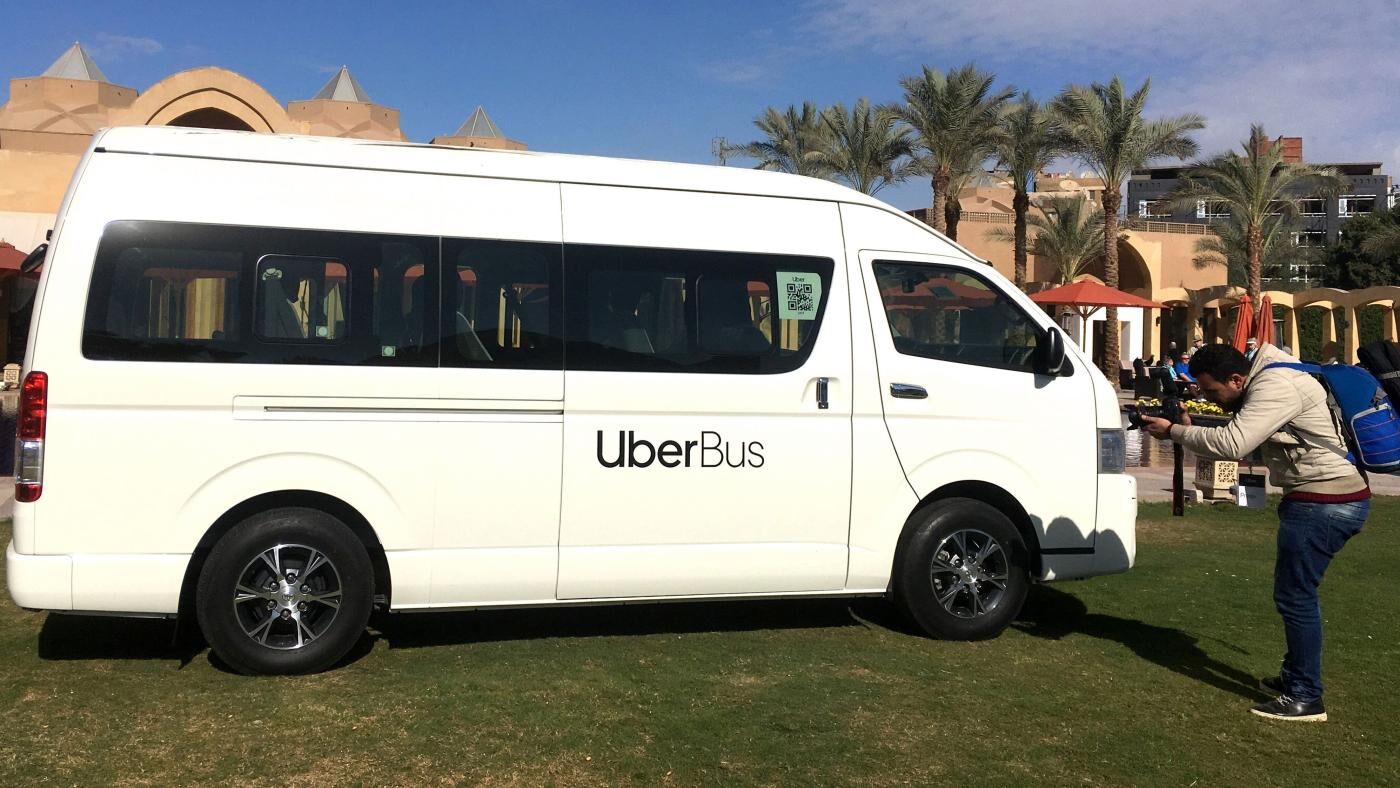 Uber has launched its first bus service in Egypt