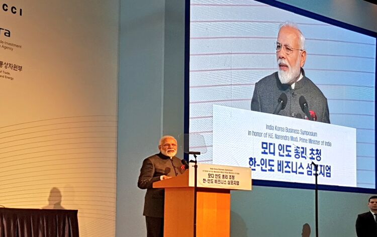 India Korea Startup Hub Launched by PM Modi in Seoul