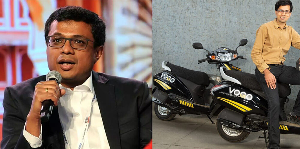 Sachin Bansal Reportedly Invests in Scooter Rental Startup Vogo
