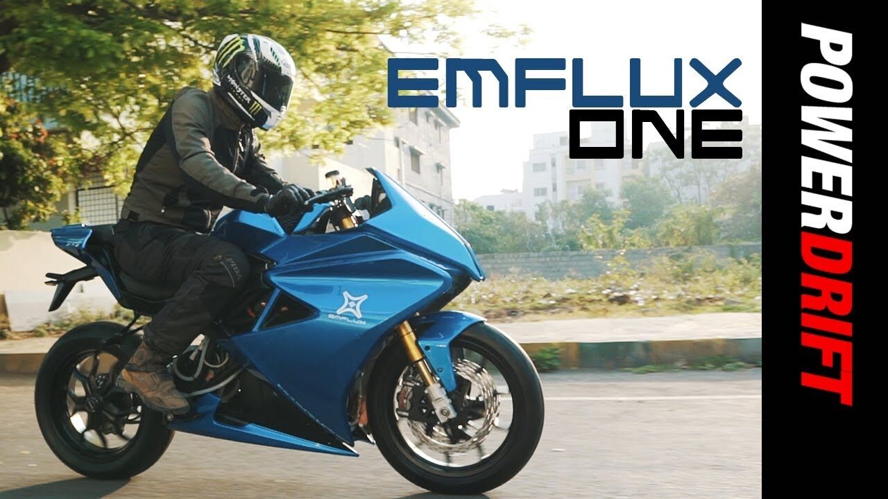 See Video Of Emflux One: Indias New Electric Superbike In Action