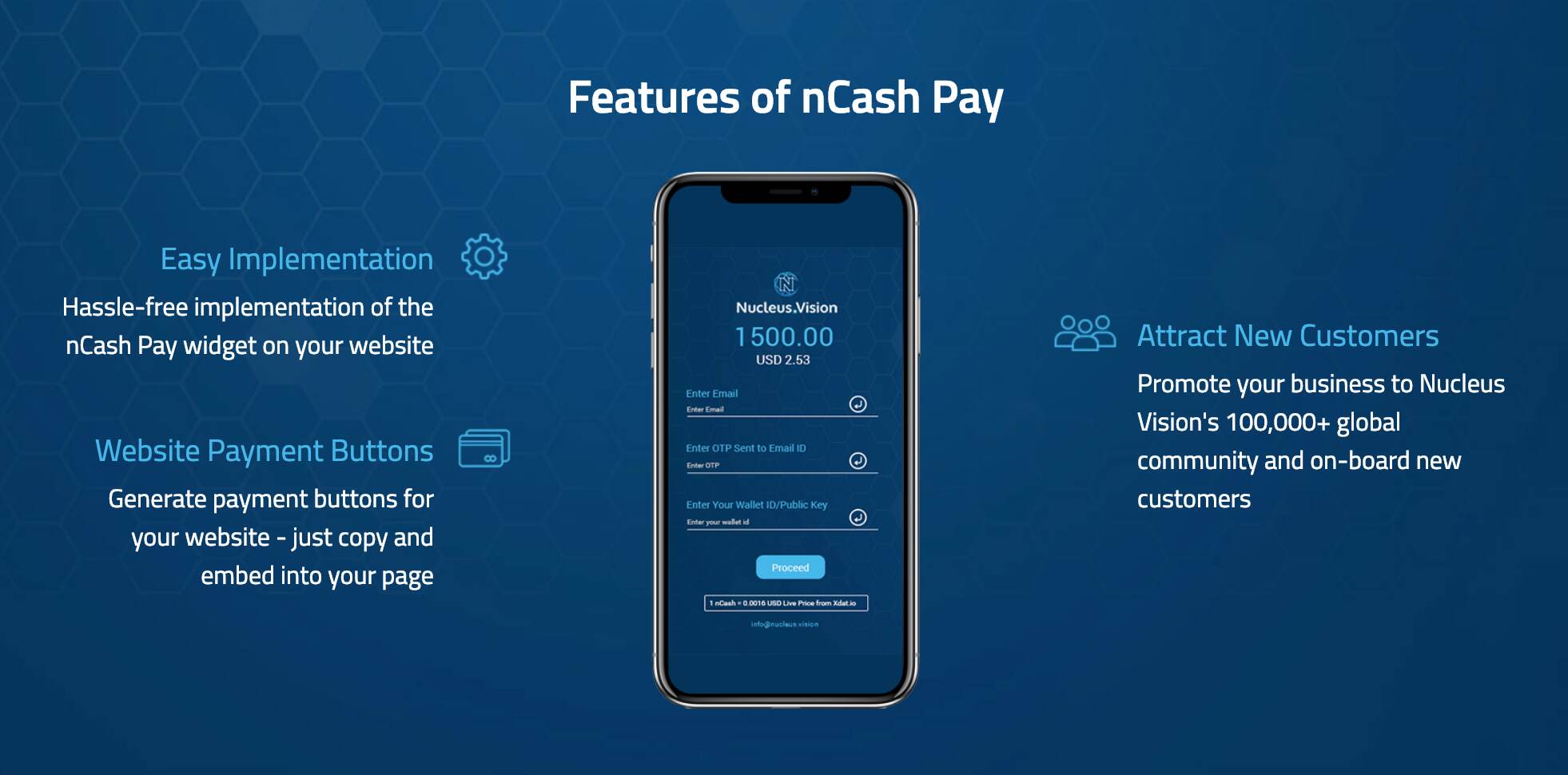 Nucleus Vision Launches Payments Solution for Merchants nCash Pay - Coinjournal