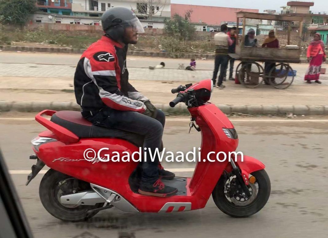 22 Motors Flow electric scooter spy pictures leaked!