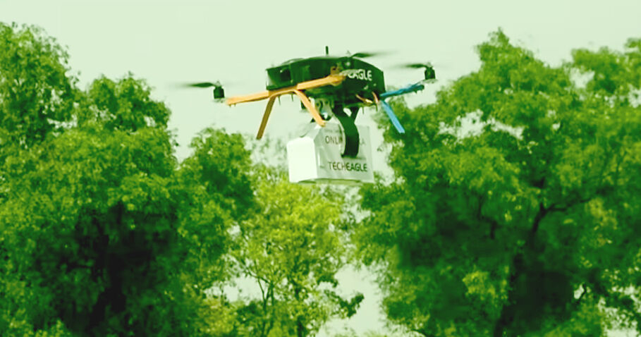Zomato Acquires IIT Kanpur Alumnus Drone Delivery Startup TechEagle