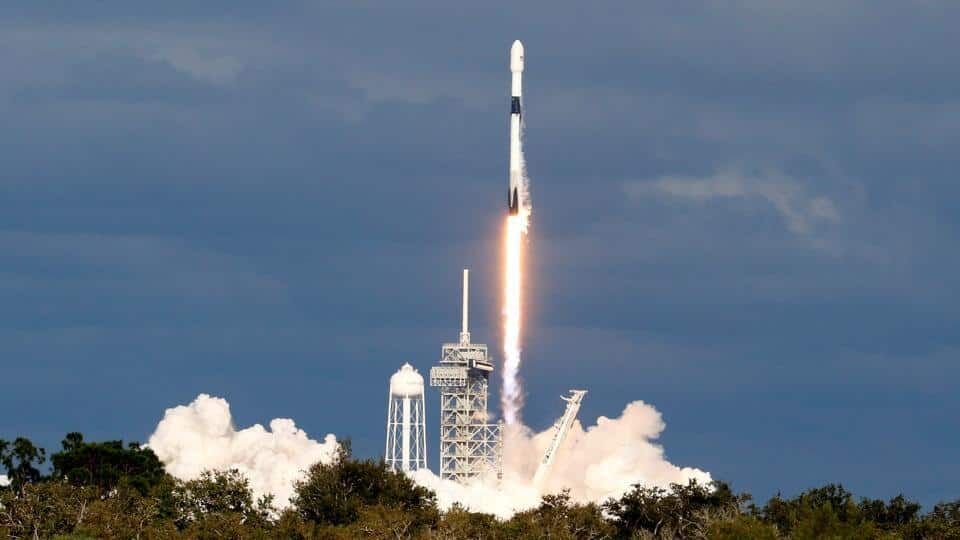 Musk’s SpaceX launches more than 60 small satellites into orbit