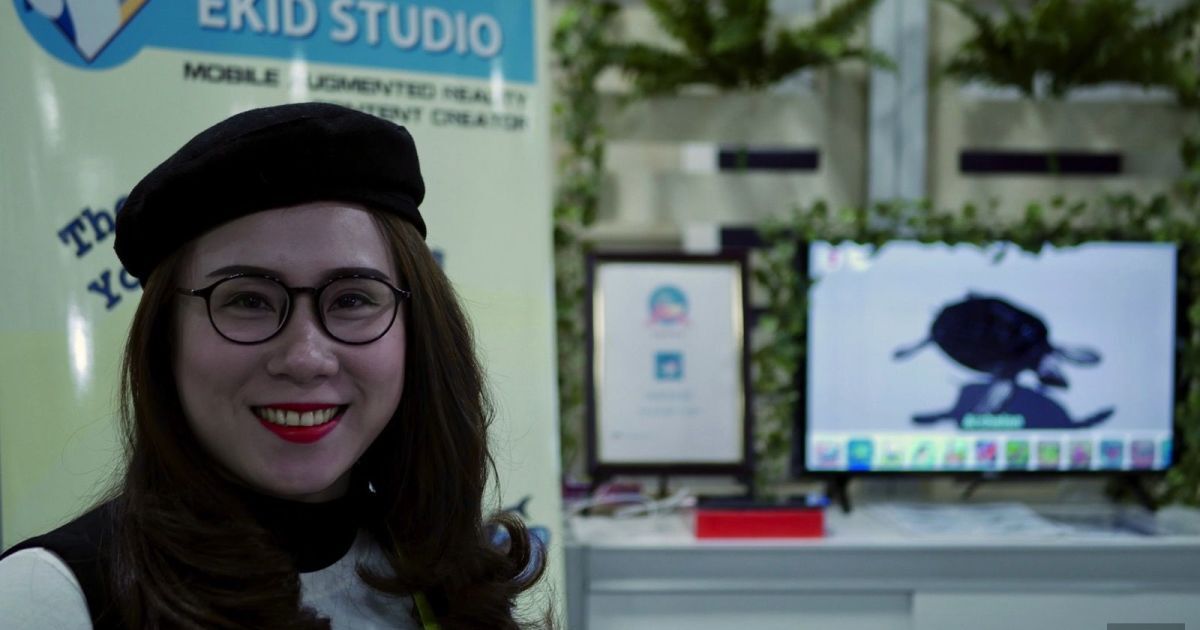 When you’re the only company at CES from your country