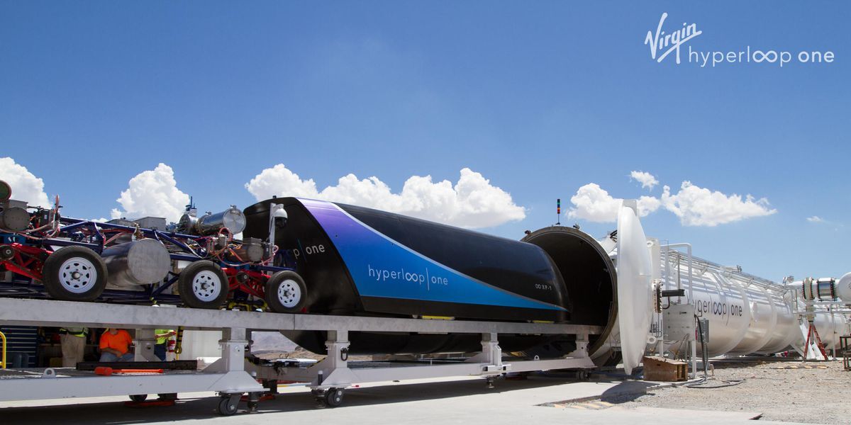 The Hyperloop Is Hurtling Towards the 2020 Worlds Fair