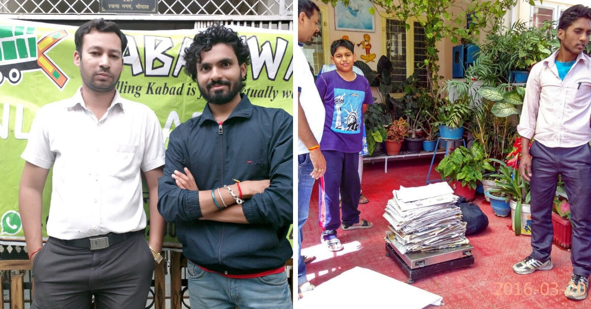 Selling Kabad Online Can Save 10K Trees & 13.8 Mn Litres Water. Bhopal Startup Shows How!