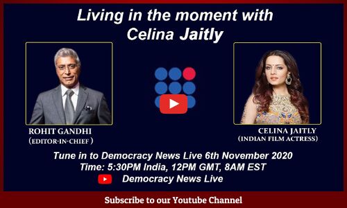 Living in the moment with Celina Jaitly
